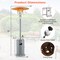 50000 BTU Round Table Design Propane Heater with Adjustable Temperature Knob Perfect for Outdoor Gatherings